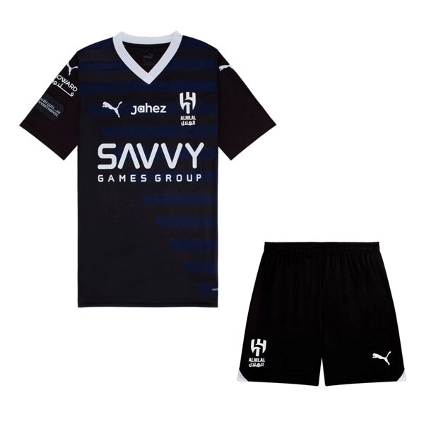 Camiseta Al Hilal SFC Replica Tercera Ropa Niño 2023/24